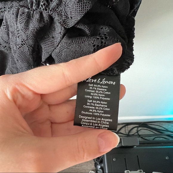 For Love & Lemons Harlow Lace Slip (NWT) - Picture 6 of 6